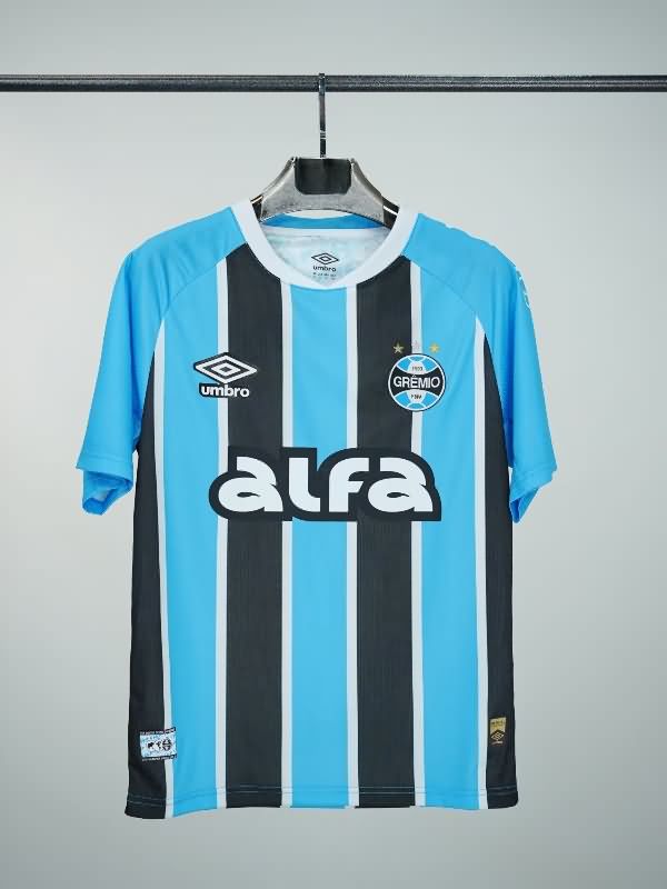 AAA Quality Gremio 2025 Home Soccer Jersey With Sponsor AAA Quality Gremio 2025 Home Soccer Jersey With Sponsor