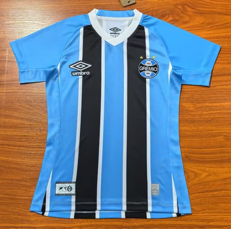 AAA Quality Gremio 2025 Home Women Soccer Jersey AAA Quality Gremio 2025 Home Women Soccer Jersey