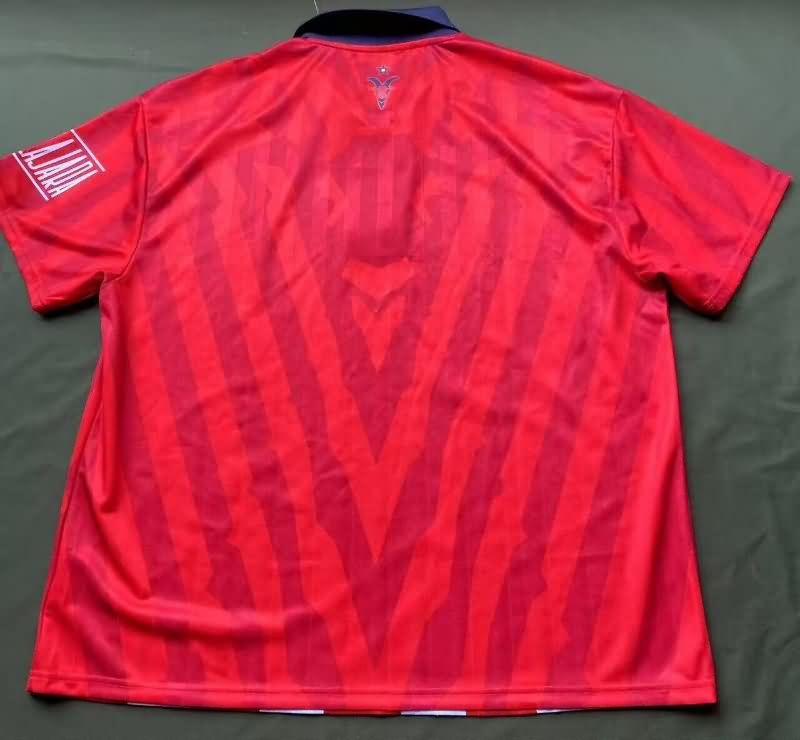 AAA Quality Guadalajara Chivas 25/26 Red White Soccer Jersey