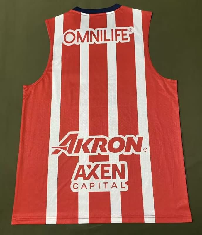 AAA Quality Guadalajara Chivas 25/26 Training Vest Soccer Jersey