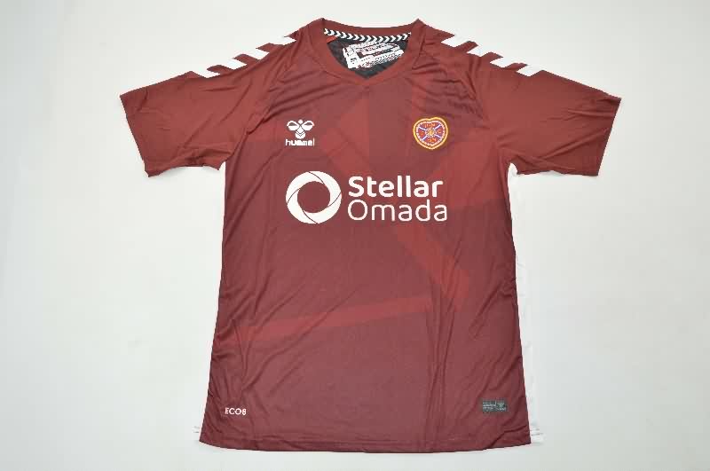 AAA Quality Heart Of Midlothian 25/26 Home Soccer Jersey