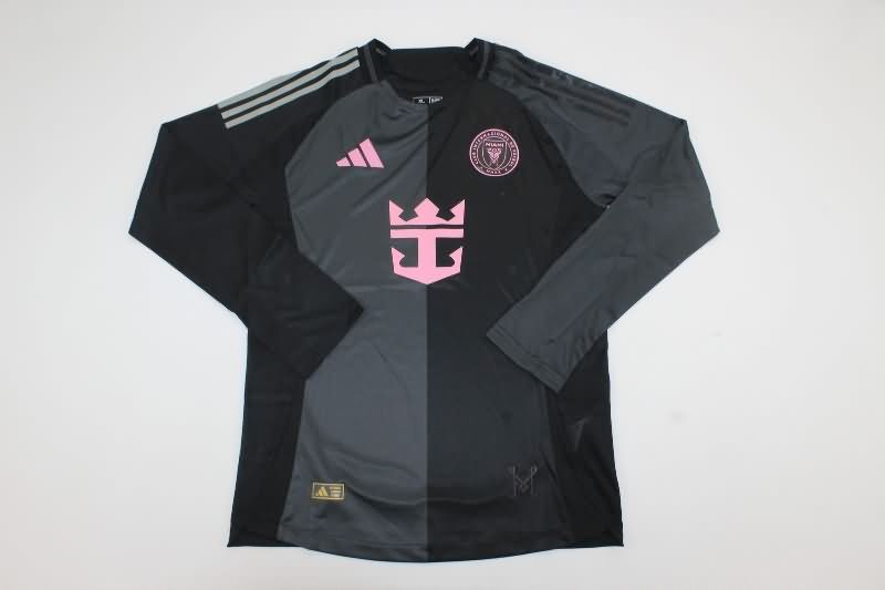 Inter Miami Soccer Jersey Away Long Sleeve (Player) 2025