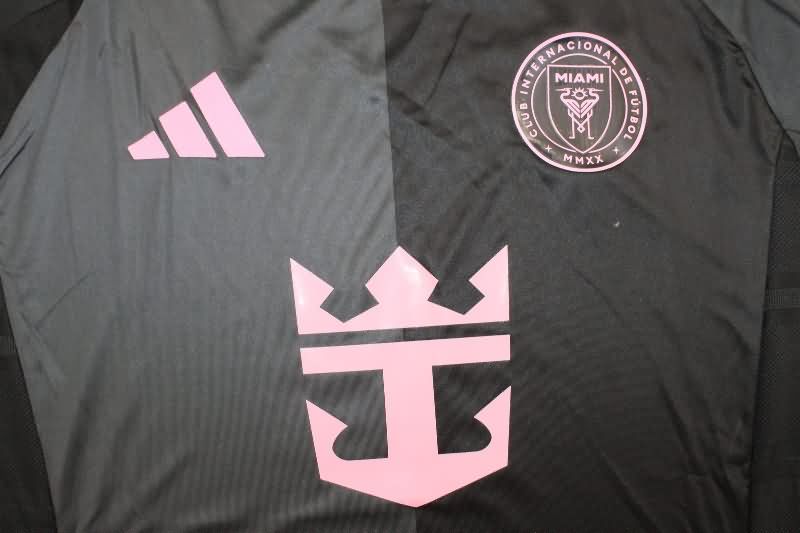 Inter Miami Soccer Jersey Away Long Sleeve (Player) 2025