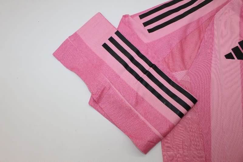 Inter Miami Soccer Jersey Home Long Sleeve (Player) 2025