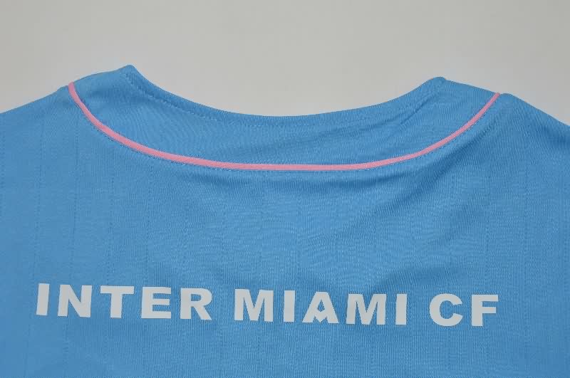 AAA Quality Inter Miami 2025 Blue Baseball Jersey