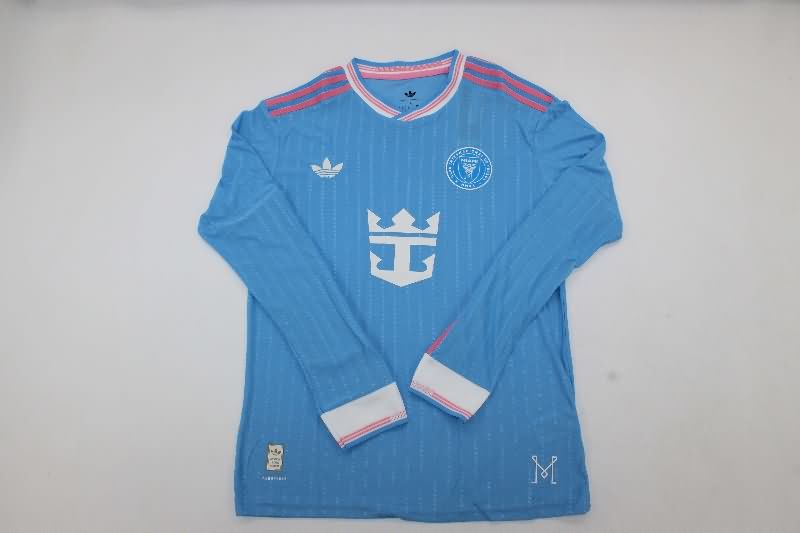 AAA Quality Inter Miami 2025 Third Long Sleeve Soccer Jersey (Player)