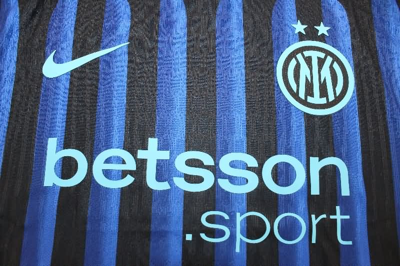 AAA Quality Inter Milan 25/26 Home Soccer Jersey (Player)
