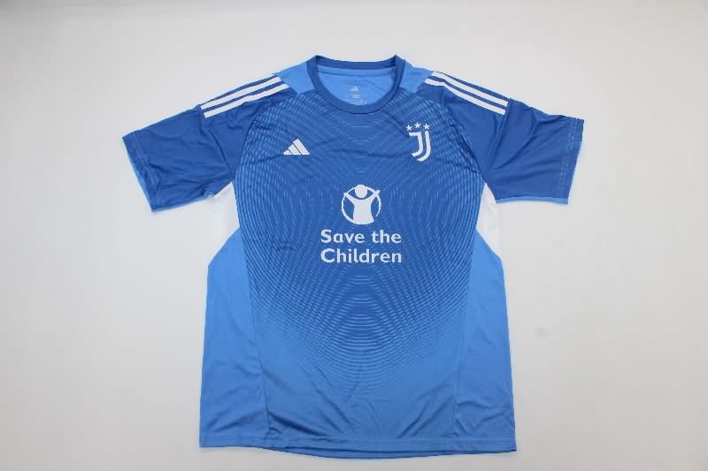 AAA Quality Juventus 25/26 Goalkeeper Blue Soccer Jersey