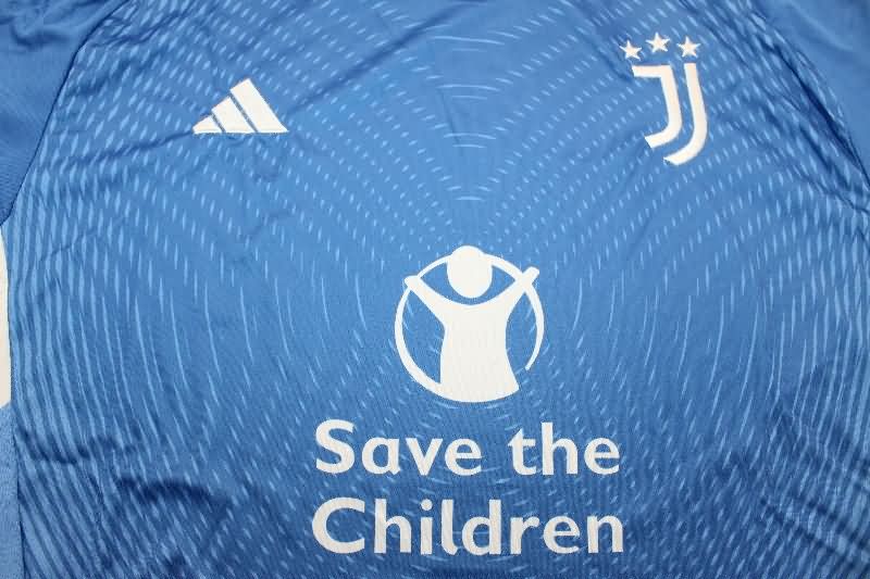 AAA Quality Juventus 25/26 Goalkeeper Blue Soccer Jersey