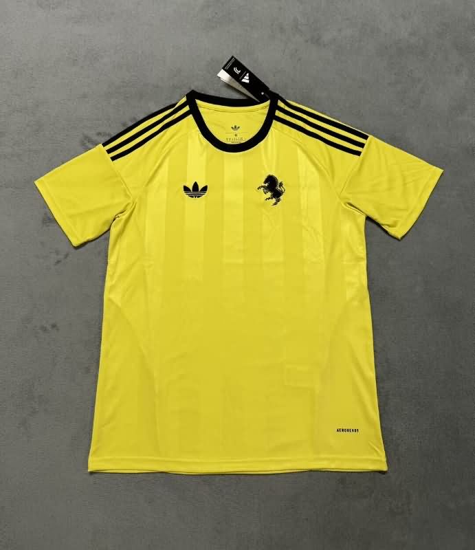 AAA Quality Juventus 25/26 Goalkeeper Yellow Soccer Jersey