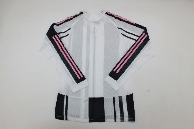 AAA Quality Juventus 25/26 Home Long Sleeve Soccer Jersey (Player)