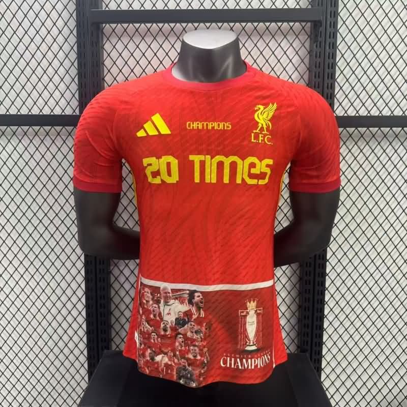 AAA Quality Liverpool 2025 Champion Special Soccer Jersey (Player)