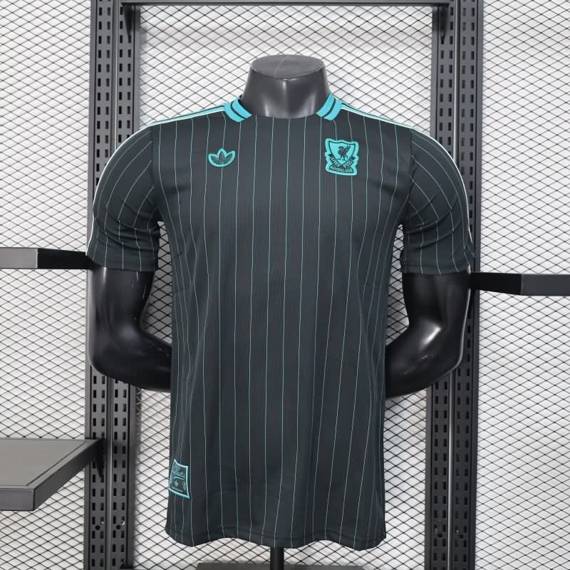AAA Quality Liverpool 25/26 Black Soccer Jersey (Player)