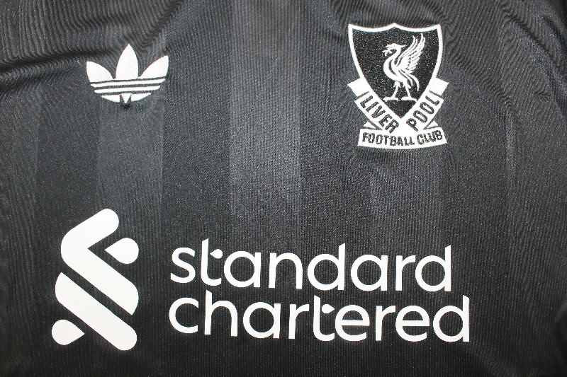 AAA Quality Liverpool 25/26 Goalkeeper Black Soccer Jersey