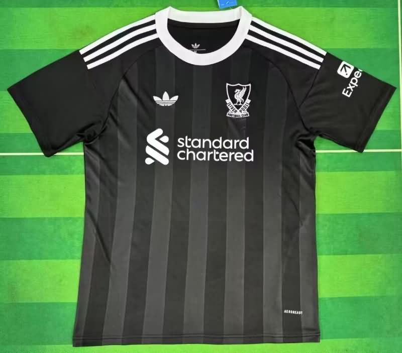 AAA Quality Liverpool 25/26 Goalkeeper Black Soccer Jersey Leaked