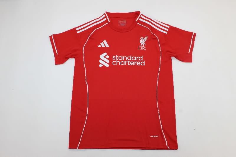 Liverpool Soccer Jersey Home Replica 25/26