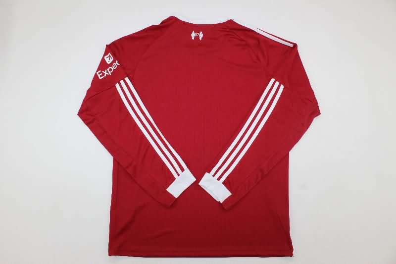 AAA Quality Liverpool 25/26 Home Long Sleeve Soccer Jersey