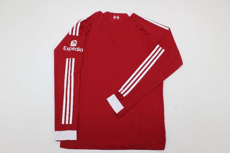 AAA Quality Liverpool 25/26 Home Long Sleeve Soccer Jersey (Player)