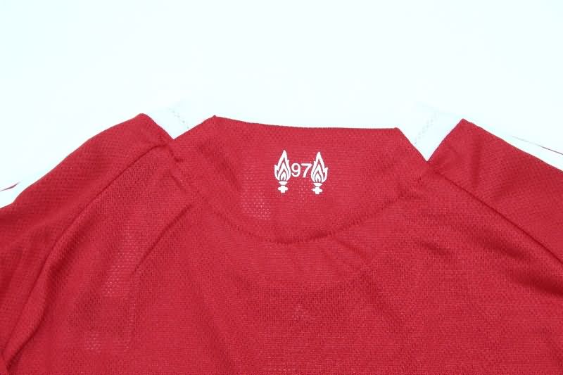 AAA Quality Liverpool 25/26 Home Long Sleeve Soccer Jersey (Player)