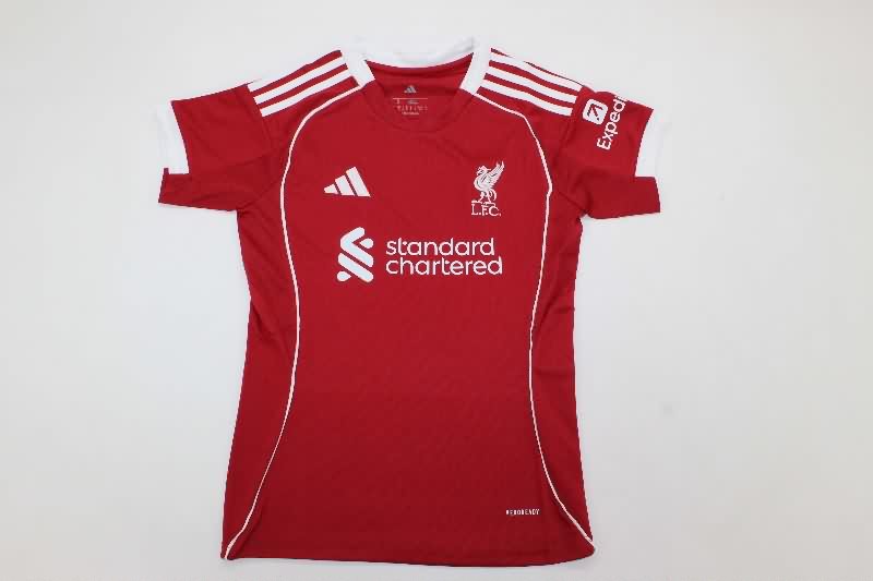 AAA Quality Liverpool 25/26 Home Women Soccer Jersey