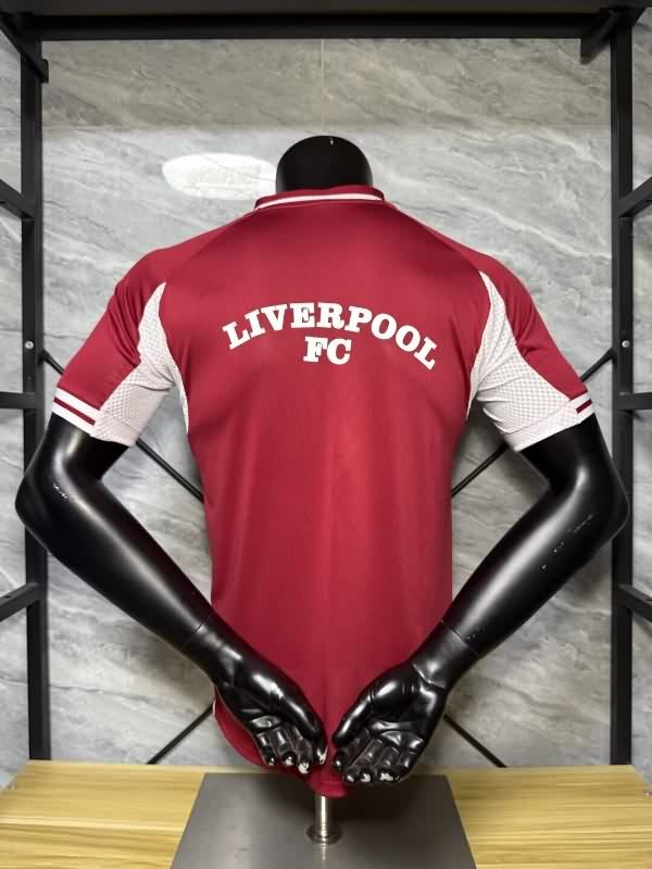 AAA Quality Liverpool 25/26 Travel Red Soccer Jersey (Player)