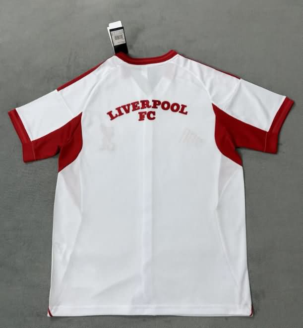 AAA Quality Liverpool 25/26 Travel White Soccer Jersey