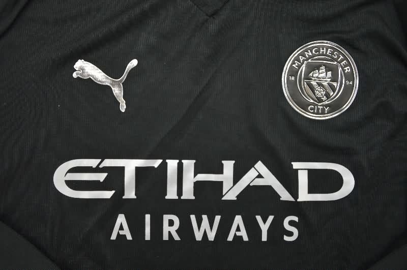 AAA Quality Manchester City 25/26 Away Long Sleeve Soccer Jersey