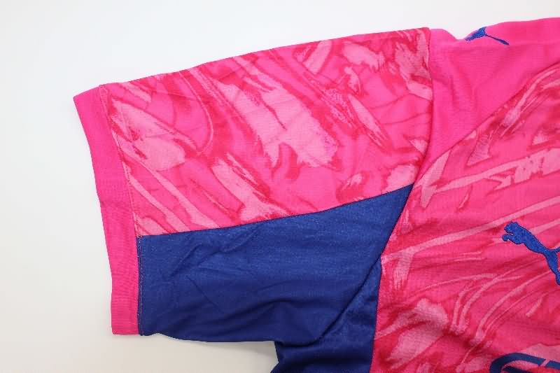 AAA Quality Manchester City 25/26 Goalkeeper Pink Soccer Jersey