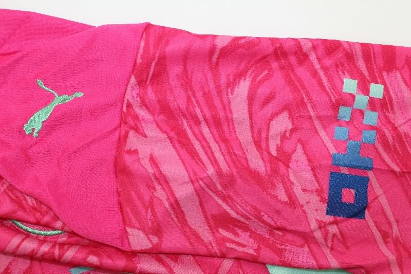 AAA Quality Manchester City 25/26 Goalkeeper Pink Soccer Jersey