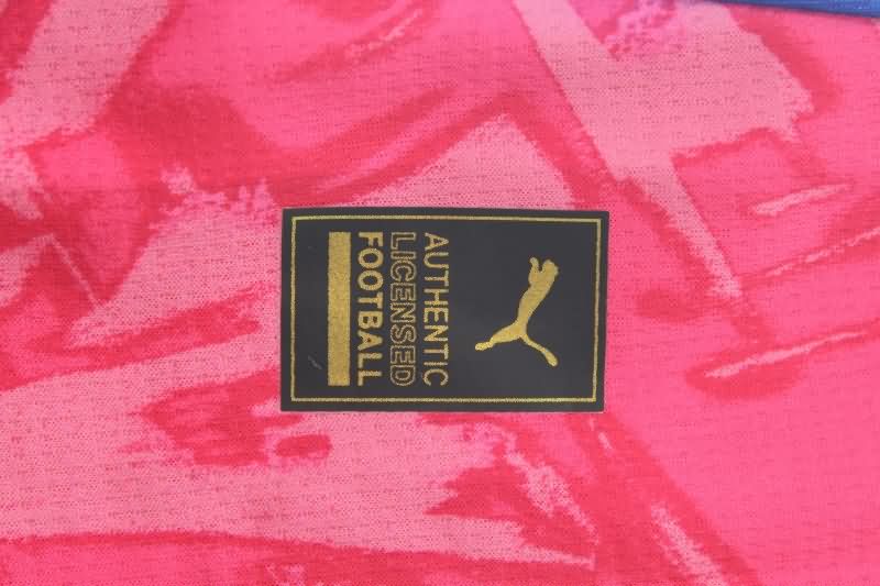 AAA Quality Manchester City 25/26 Goalkeeper Pink Soccer Jersey