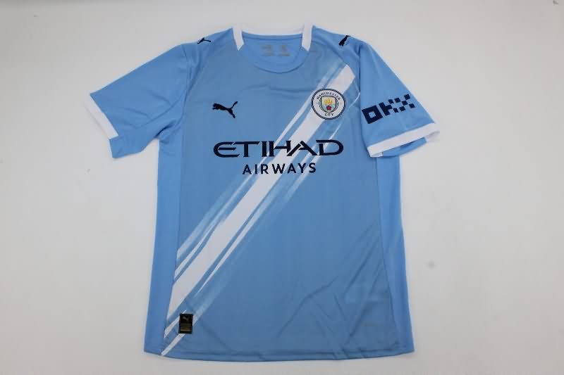 AAA Quality Manchester City 25/26 Home Soccer Jersey AAA Quality Manchester City 25/26 Home Soccer Jersey