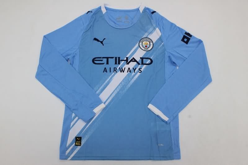 AAA Quality Manchester City 25/26 Home Long Sleeve Soccer Jersey AAA Quality Manchester City 25/26 Home Long Sleeve Soccer Jersey
