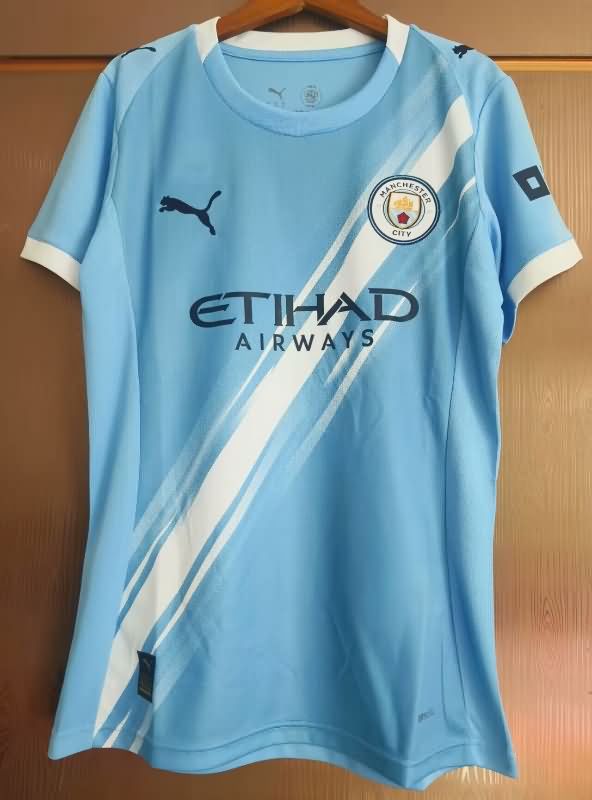 AAA Quality Manchester City 25/26 Home Women Soccer Jersey AAA Quality Manchester City 25/26 Home Women Soccer Jersey