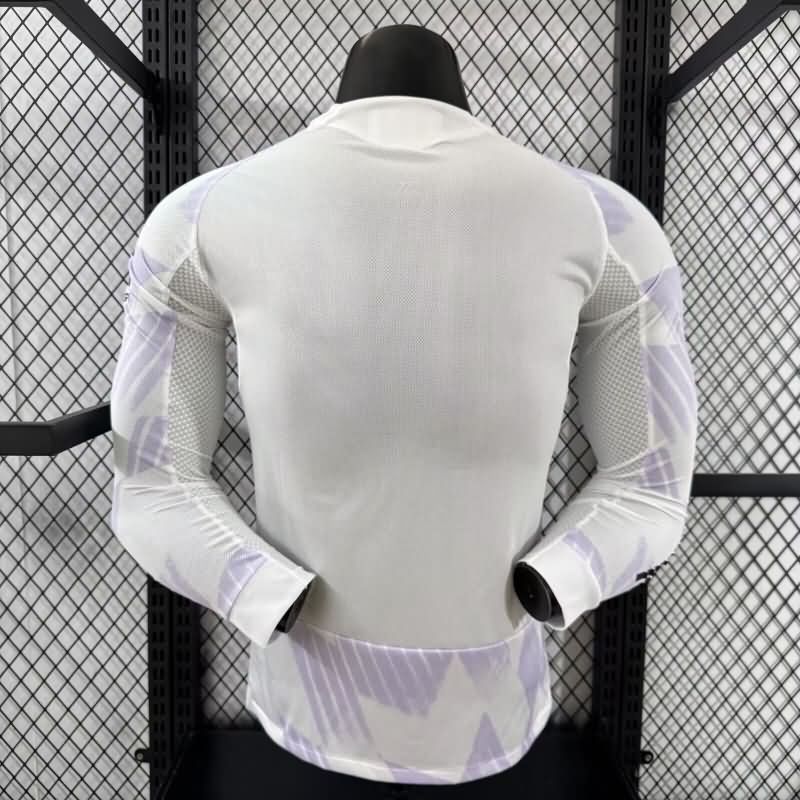 AAA Quality Manchester United 25/26 Away Long Sleeve Soccer Jersey (Player)