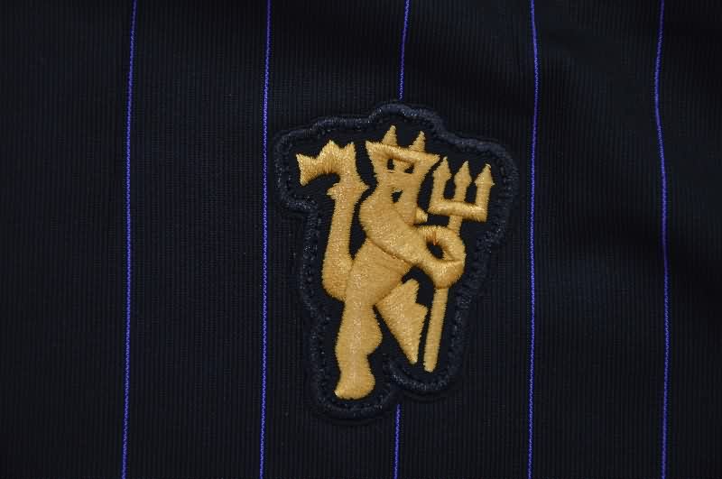 AAA Quality Manchester United 25/26 Black Long Sleeve Soccer Jersey