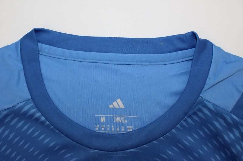 AAA Quality Manchester United 25/26 Goalkeeper Blue Soccer Jersey Leaked