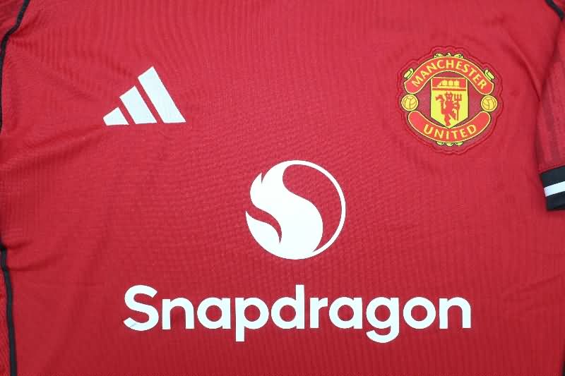 AAA Quality Manchester United 25/26 Home Soccer Jersey Leaked