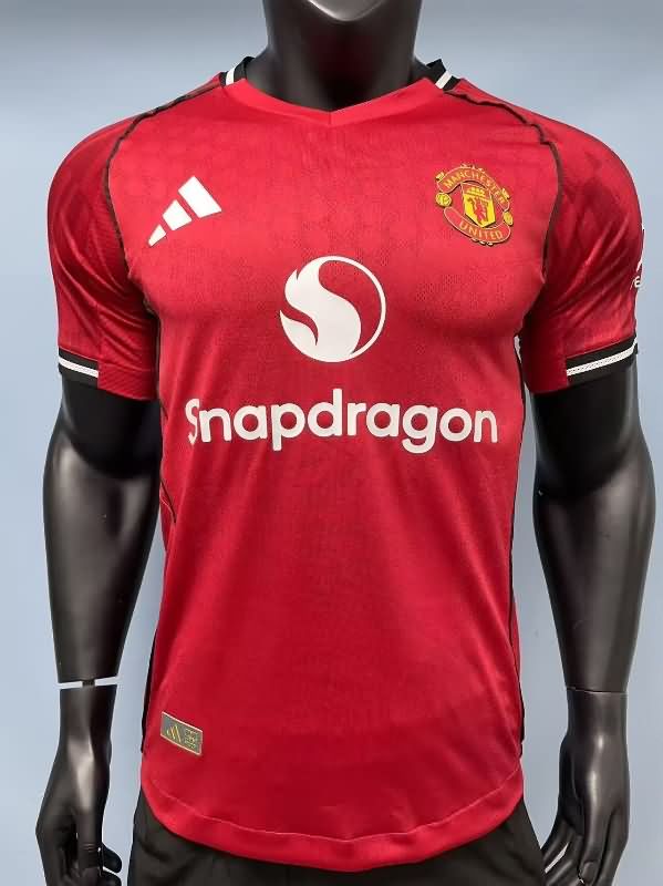 AAA Quality Manchester United 25/26 Home Soccer Jersey (Player) Leaked
