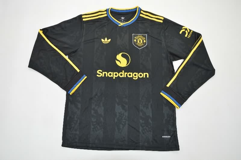 AAA Quality Manchester United 25/26 Third Long Sleeve Soccer Jersey AAA Quality Manchester United 25/26 Third Long Sleeve Soccer Jersey