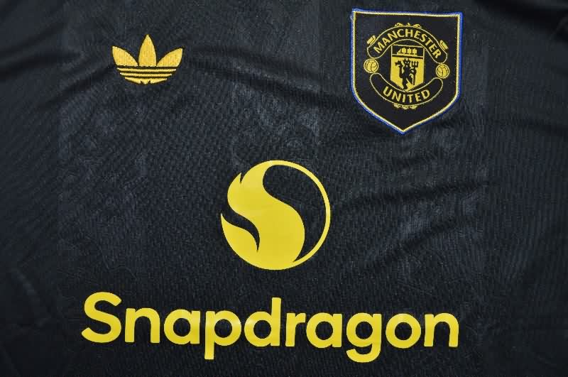 AAA Quality Manchester United 25/26 Third Long Sleeve Soccer Jersey