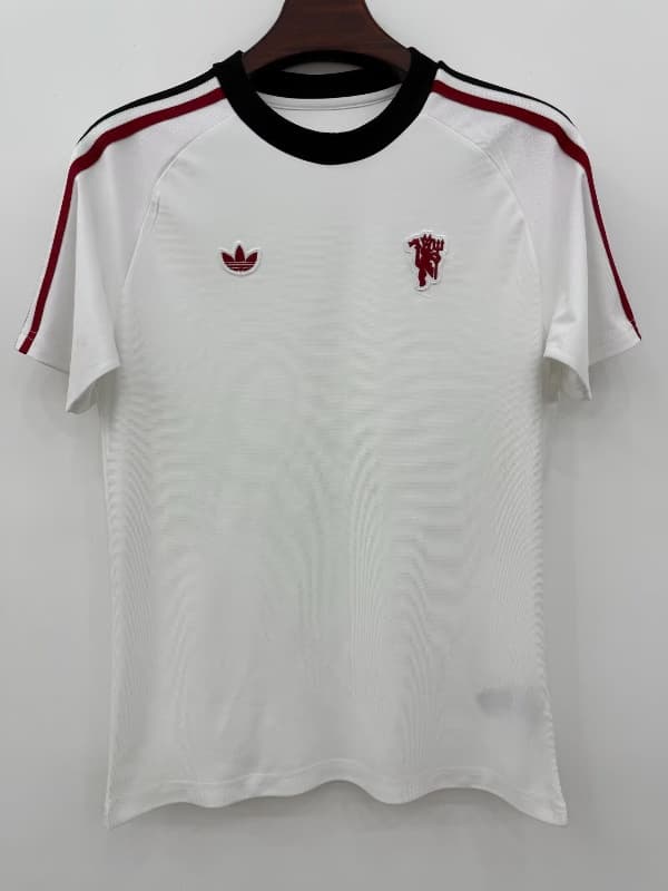 AAA Quality Manchester United 25/26 White Soccer Jersey