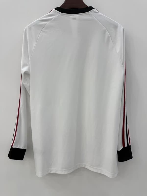 AAA Quality Manchester United 25/26 White Long Sleeve Soccer Jersey