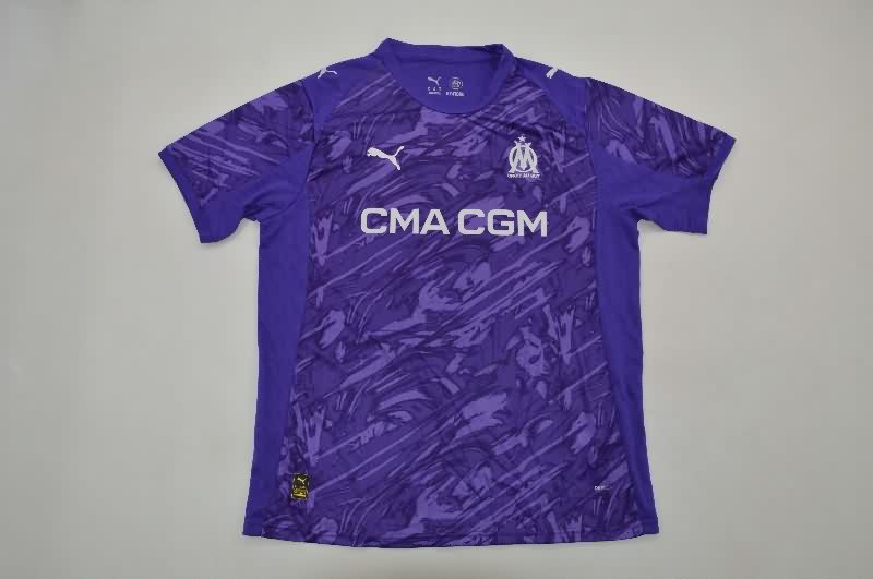 AAA Quality Marseilles 25/26 Goalkeeper Purple Soccer Jersey