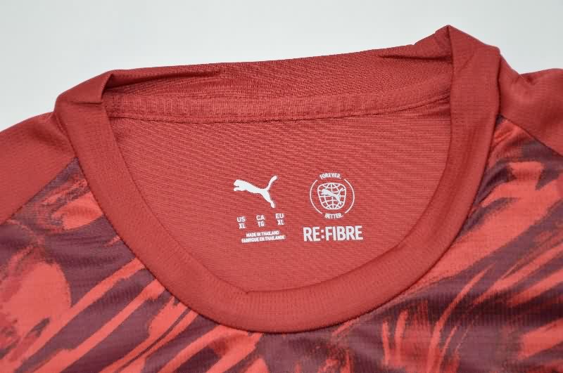 AAA Quality Marseilles 25/26 Goalkeeper Red Soccer Jersey