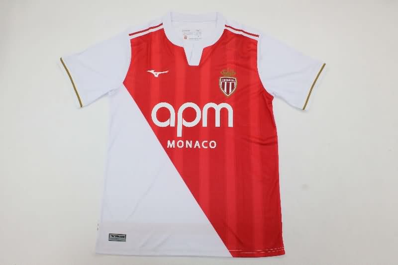 AAA Quality Monaco 25/26 Home Soccer Jersey