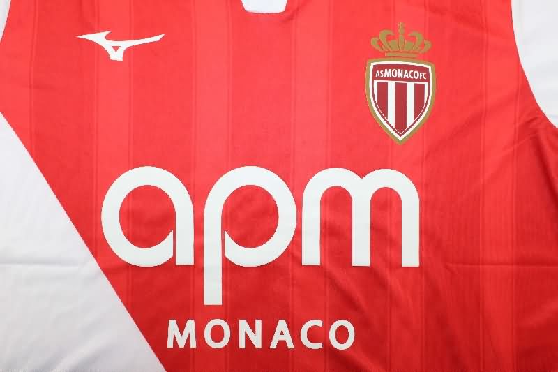 AAA Quality Monaco 25/26 Home Soccer Jersey