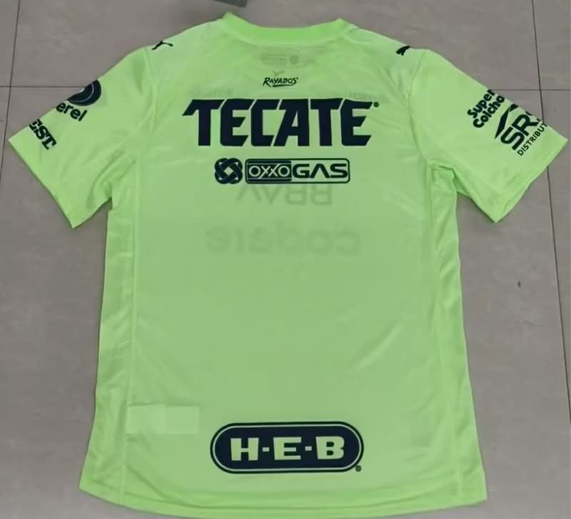 AAA Quality Monterrey 25/26 Goalkeeper Green Soccer Jersey (Player)