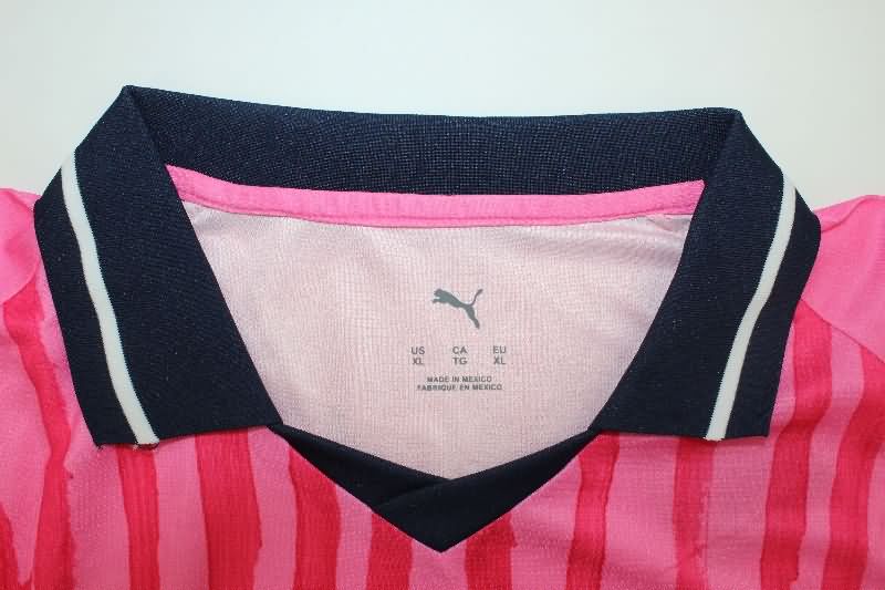 AAA Quality Monterrey 25/26 Goalkeeper Pink Soccer Jersey