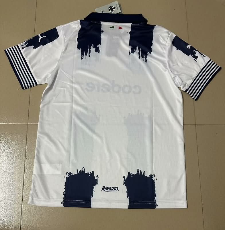 AAA Quality Monterrey 25/26 White Soccer Jersey