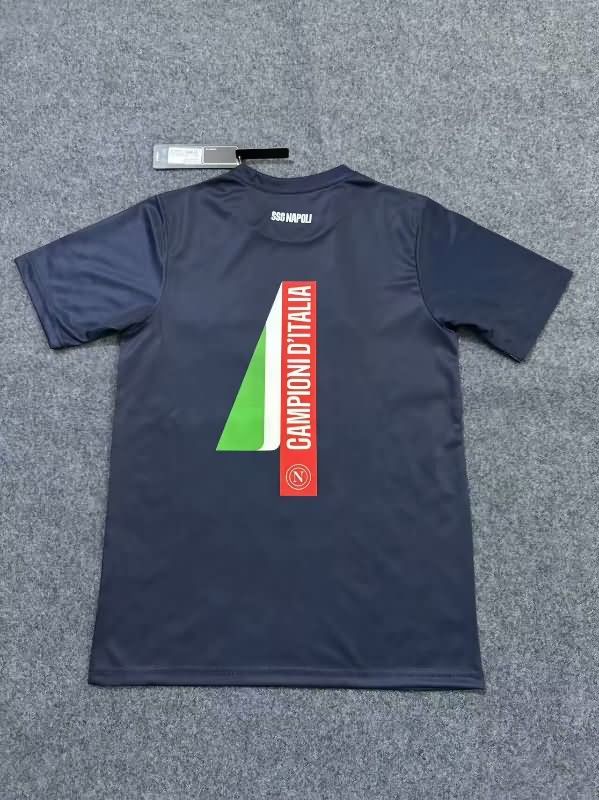 AAA Quality Napoli 2025 Champion Special Soccer Jersey 02